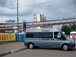 Бесплатный автобус Genser в пункт аренды автомобилей АрендаАвто-чрн на ул.Добролюбова